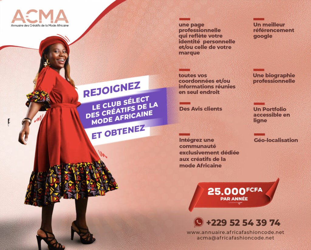 ACMA : Annuaire des Créatifs de la Mode Africaine