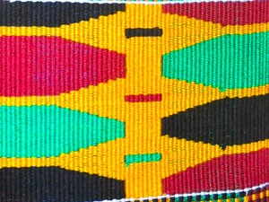 Kente africain