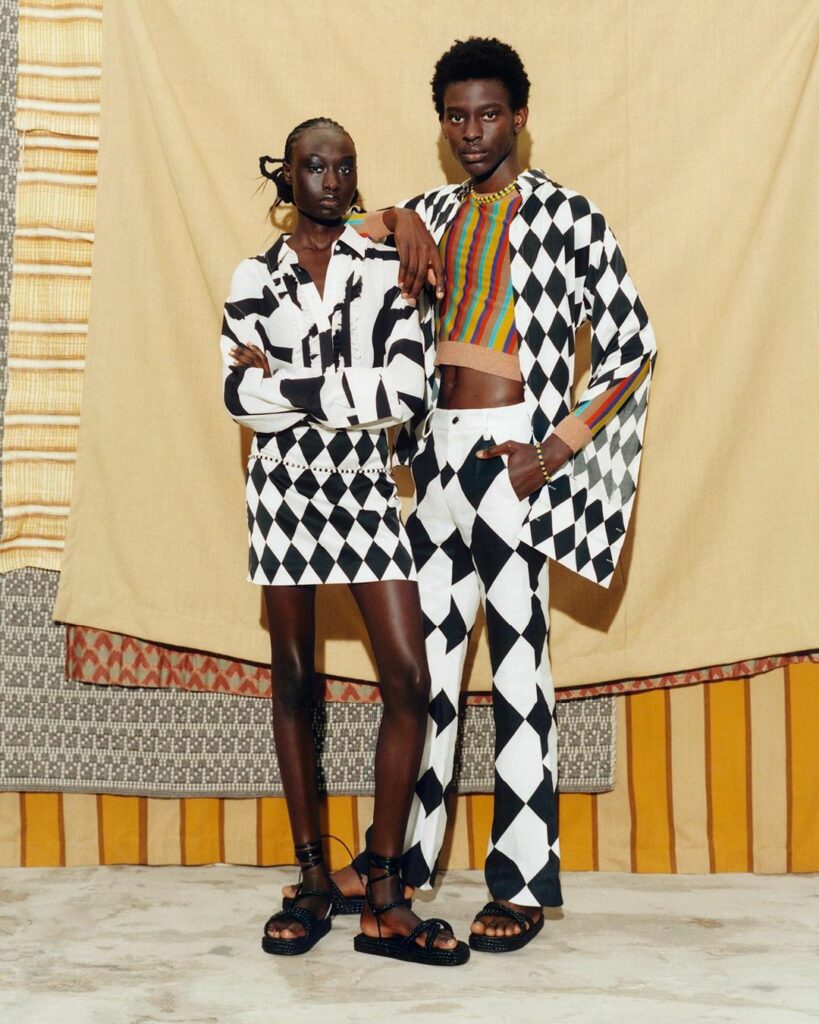 Collaboration entre Kenneth Ize et Karl Lagerfeld